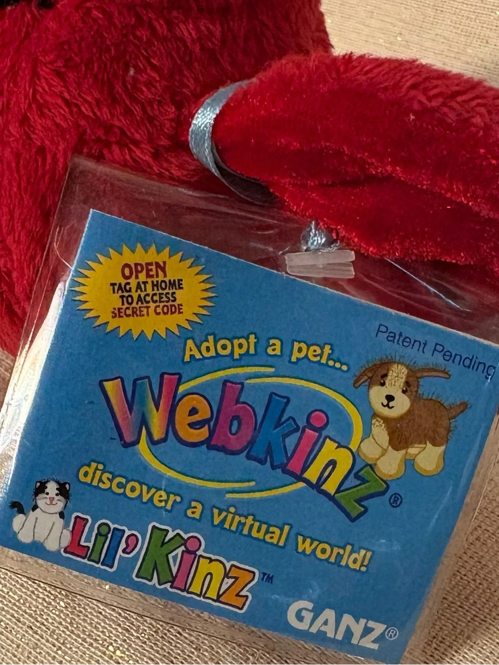 Ganz Webkinz Lil’ Kinz Cardinal Bird with sealed code